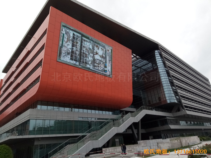 江蘇揚(yáng)州市廣陵區(qū)體操館運(yùn)動地板鋪設(shè)案例0