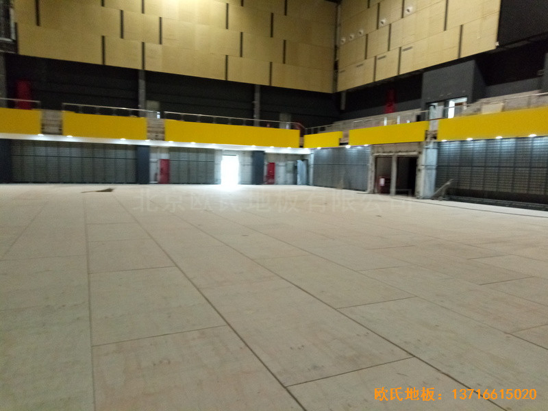 江蘇揚(yáng)州市廣陵區(qū)體操館運(yùn)動地板鋪設(shè)案例2